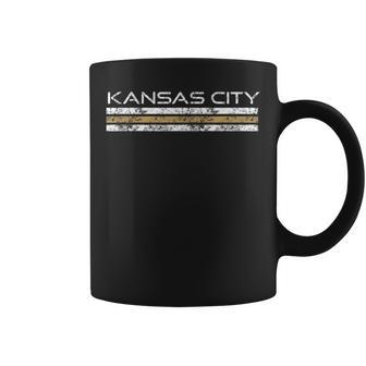 Kansas City Missouri Retro Vintage Weathered Coffee Mug - Monsterry CA