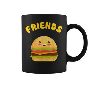 Kawaii Fries Burger 22 Bff Best Friends Matching Coffee Mug - Thegiftio UK