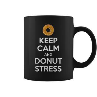Keep Calm And Donut Stress Christmas Coffee Mug - Monsterry CA