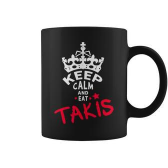 Keep Calm And Eat Takis White Foodies Coffee Mug - Monsterry DE