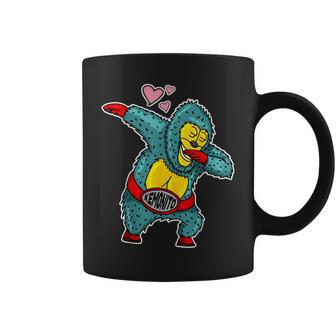 Kemonito Dabbing Mexican Luchador Mexicano Meme Coffee Mug - Monsterry DE