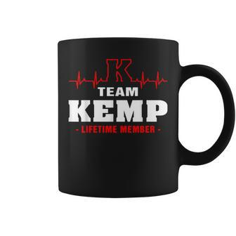Kemp Surname Family Last Name Team Kemp Lifetime Member Coffee Mug - Seseable