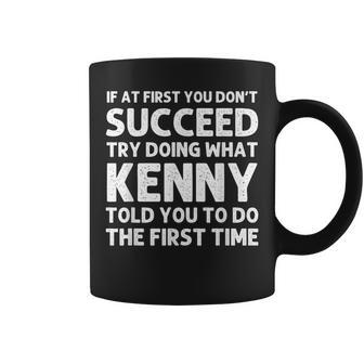 Kenny Name Personalized Birthday Christmas Joke Coffee Mug - Monsterry CA