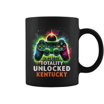 Kentucky Total Solar Eclipse 2024 Video Game Gamer Coffee Mug - Thegiftio UK