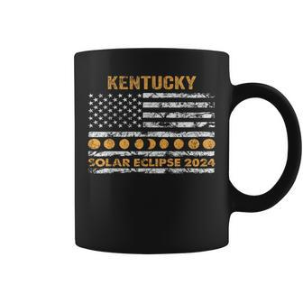 Kentucky Total Solar Eclipse April 8 2024 Path The Eclipse Coffee Mug - Monsterry