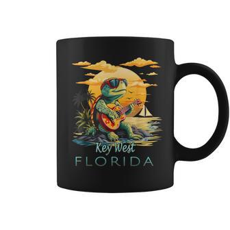 Key West Florida Keys Vacation Turtle Coffee Mug - Seseable