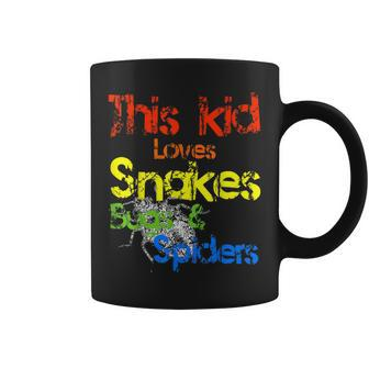 This Kid Loves Snakes Bugs & Spiders Bug Coffee Mug | Crazezy UK