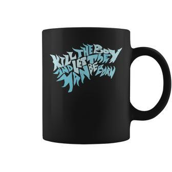 Kill The Boy Throne Snow Dire Wolf Stark Coffee Mug - Monsterry