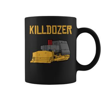 Killdozer Modified Tank Bulldozer Coffee Mug - Monsterry UK