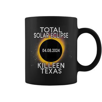 Killeen Texas Path Of Totality Total Solar Eclipse 2024 Coffee Mug | Mazezy