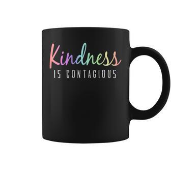 Kindness Is Contagious Positive Inspiration Coffee Mug - Monsterry UK