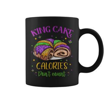 King Cake Calories Don’T Count Mardi Gras Carnival Festival Coffee Mug - Monsterry