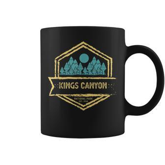Kings Canyon Vintage Kings Canyon National Park Coffee Mug - Monsterry