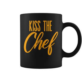 Kiss The Chef Coffee Mug - Monsterry
