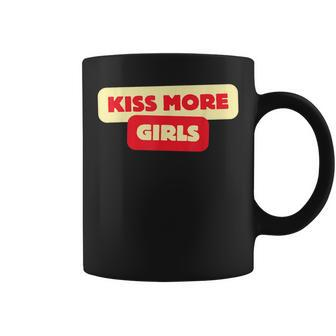 Kiss More Girls I Like Girls Lesbian Family Coffee Mug - Thegiftio UK