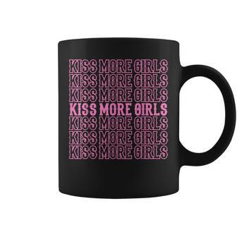 Kiss More Girls Lgbt Pride Month Lgbtq Lesbian Mom Coffee Mug - Monsterry UK