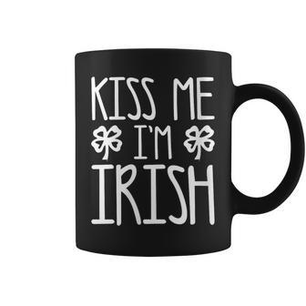 Kiss Me I'm Irish Saint Patrick's Day Coffee Mug - Thegiftio UK