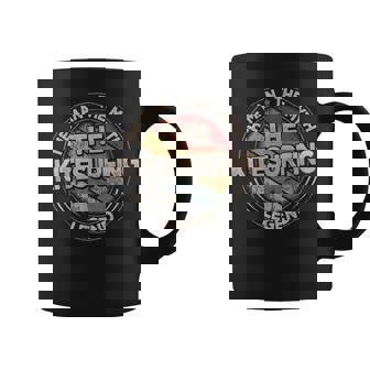 Kite Surfing Legende Retro Surf Hombre Kite Surfing Taza de café - Regaloses