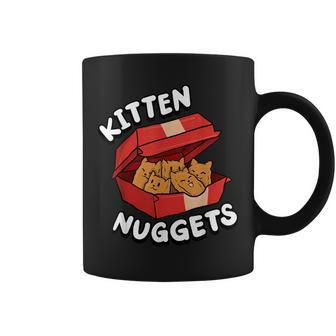 Kitten Nuggets Fried Chicken Lover Foodie Cute Cat Coffee Mug - Monsterry