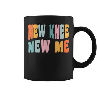 Knee Replacement Recovery New Knee New Me Coffee Mug - Monsterry CA