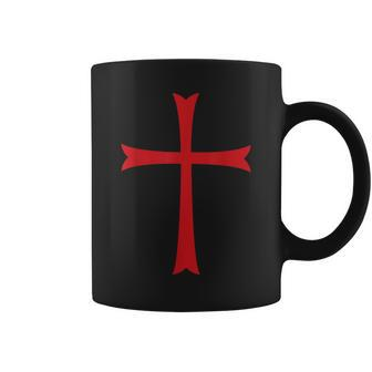 Knights Templar Cross Crusader Soldier Of Christ Coffee Mug - Monsterry DE