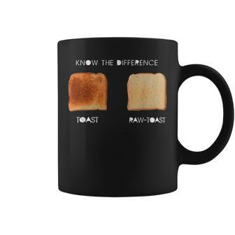 Know Difference Toast Raw Toast Coffee Mug - Monsterry DE