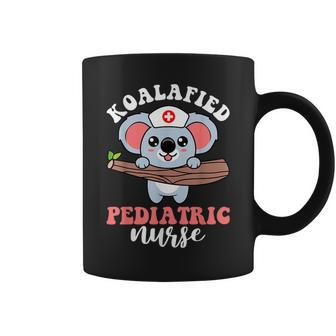Koalafied Pediatric Nurse Pediatrician Pediatrist Graphic Coffee Mug | Mazezy