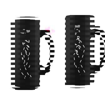 Korean Finger Heart Hand I Love You Kpop Merch K-Pop Coffee Mug - Thegiftio UK