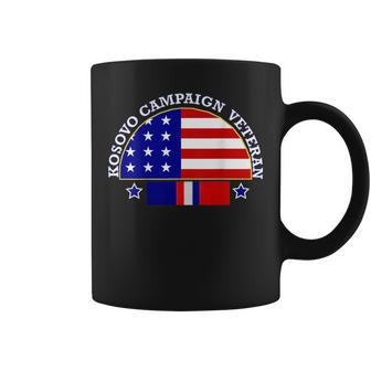Kosovo Campaign Veteran Flag Kosovo Vet Coffee Mug - Monsterry UK