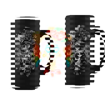 La Catrina Dia De Los Muertos Cinco De Mayo Latina Taza de café - Regaloses