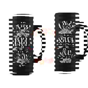 La Mejor Bisabuela Del Mundo Gran Abuela Española Floral Taza de café - Regaloses