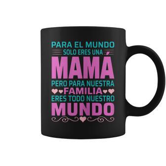 La Mejor Madre Del Mundo Día De La Madre Mamá Abuela Taza de café - Regaloses