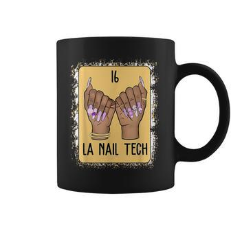 La Nail Tech Nail Technician Nail Technician Nail Boss Coffee Mug | Crazezy