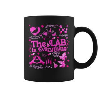 The Lab Is Everything Lab Week 2024 Medical Lab Science Coffee Mug | Mazezy