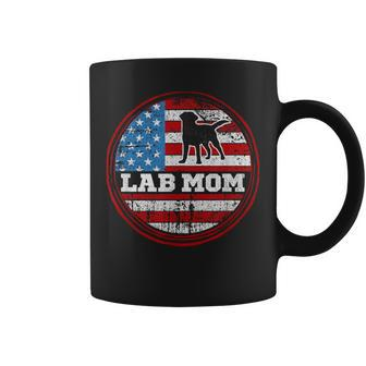 Lab Mom Chocolate Yellow Fox Red Matching Parents Coffee Mug - Monsterry