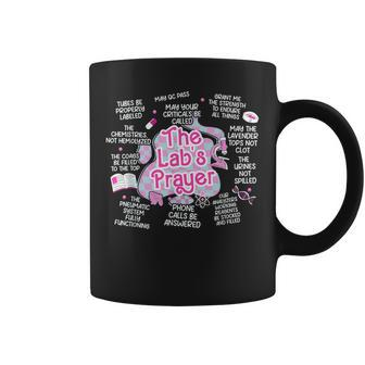 The Lab Tech's Prayer Retro Lab Tech Phlebotomy Week Coffee Mug - Monsterry UK