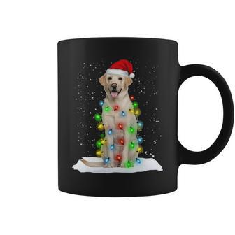 Labrador Retriever Ugly Sweater And Gif Coffee Mug | Mazezy