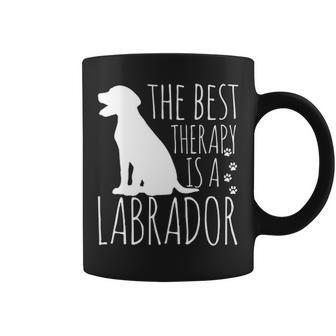 Labrador Retrievers Are The Best Therapy Lab Dog Coffee Mug | Mazezy