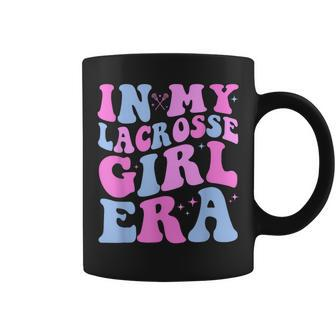 In My Lacrosse Girl Era Groovy Retro Coffee Mug | Mazezy AU