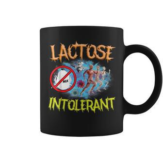 Lactose Intolerant Ironic Sarcastic Humor Cringe Meme Coffee Mug | Mazezy