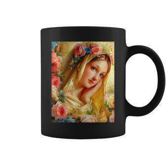 Our Lady Virgin Mary Holy Mary Mother Mary Vintage Coffee Mug - Monsterry UK