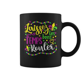 Laissez Les Bons Temps Rouler Mardi Gras 2024 New Orleans Coffee Mug - Thegiftio UK