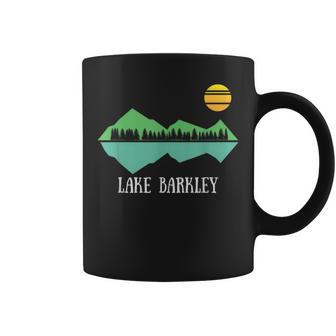 Lake Barkley Kentucky Forest And Lake Dark Coffee Mug - Monsterry