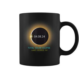 Lake George Ny Total Solar Eclipse 040824 Souvenir Coffee Mug - Monsterry CA
