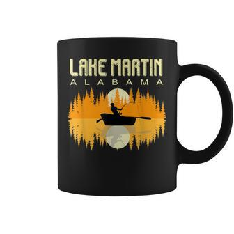 Lake Martin Alabama Usa Life And Fishing 80S Retro Coffee Mug - Monsterry CA