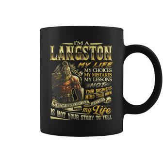Langston Family Name Langston Last Name Team Coffee Mug - Seseable