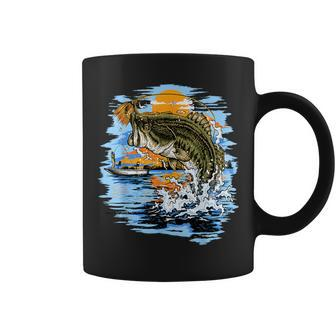 Large Mouth Bass Fishing Coffee Mug - Monsterry AU