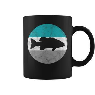 Largemouth Bass Retro Fish For Boys & Girls Coffee Mug - Monsterry AU