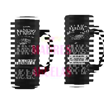 A Las Mejores Madres Las Ascienden A Abuelas Día De La Madre Cuello Taza de café - Regaloses