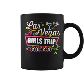 Las Vegas 2024 Girls Trip Matching Besties Party Squad Coffee Mug - Seseable